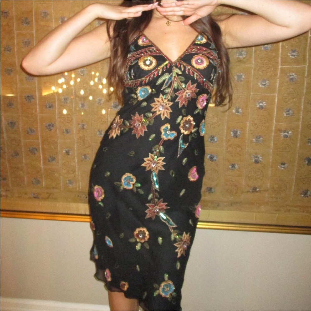 Vintage Aftershock Sequin Beaded Dress